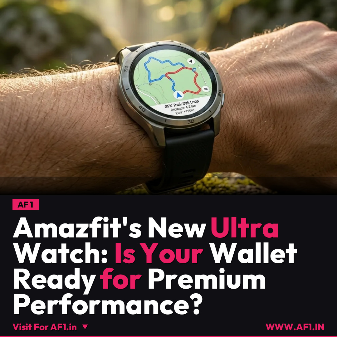 Amazfit's New Ultra Watch: Is Your Wallet Ready for Premium Performance?