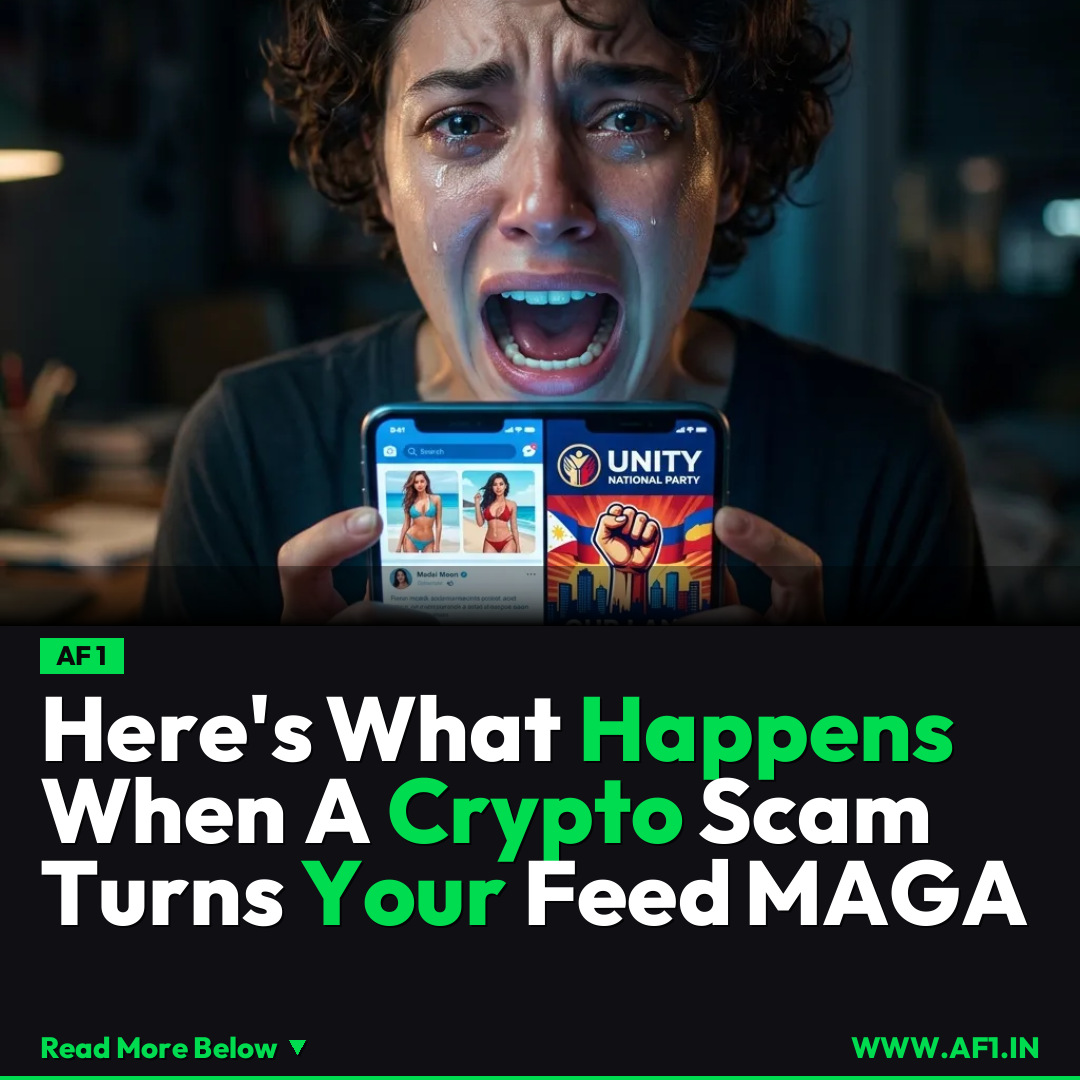 Here's What Happens When A Crypto Scam Turns Your Feed MAGA
