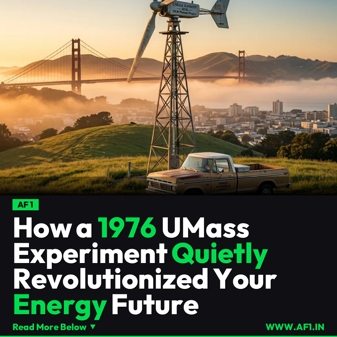 How a 1976 UMass Experiment Quietly Revolutionized Your Energy Future