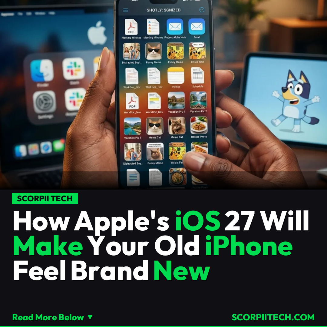 How Apple's iOS 27 Will Make Your Old iPhone Feel Brand New