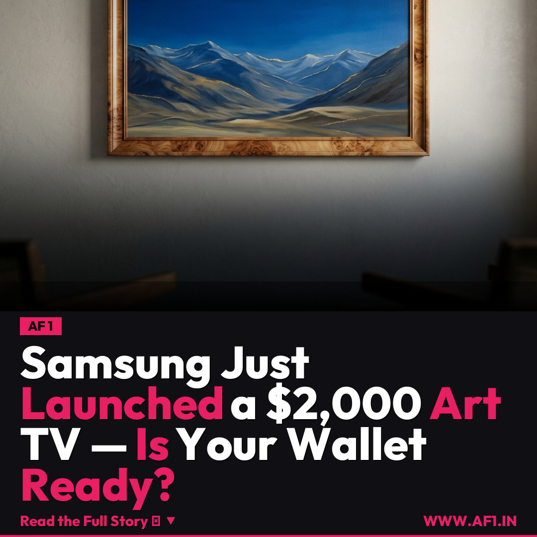 Samsung Just Launched a $2,000 Art TV — Is Your Wallet Ready?