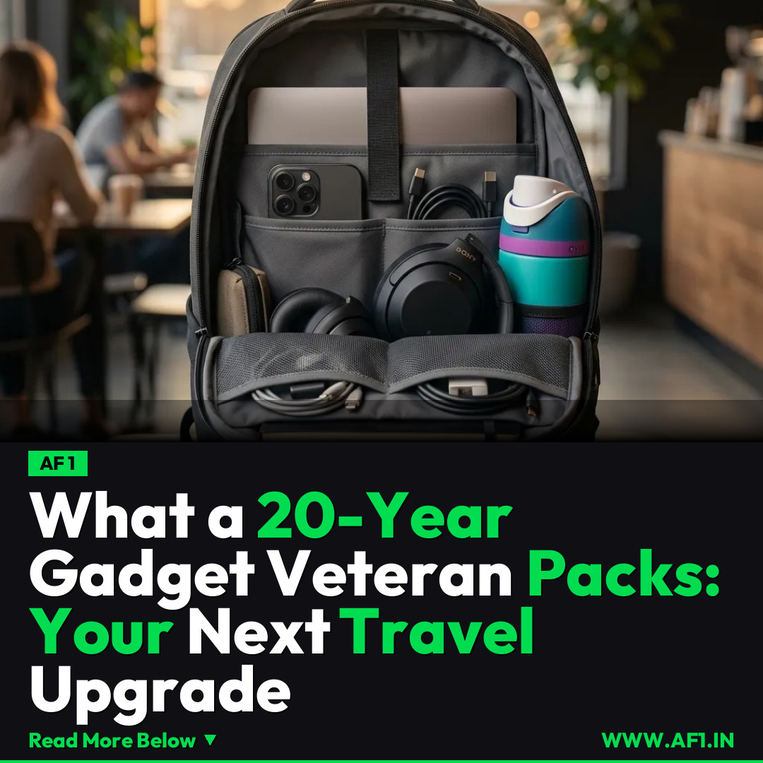 What a 20-Year Gadget Veteran Packs: Your Next Travel Upgrade