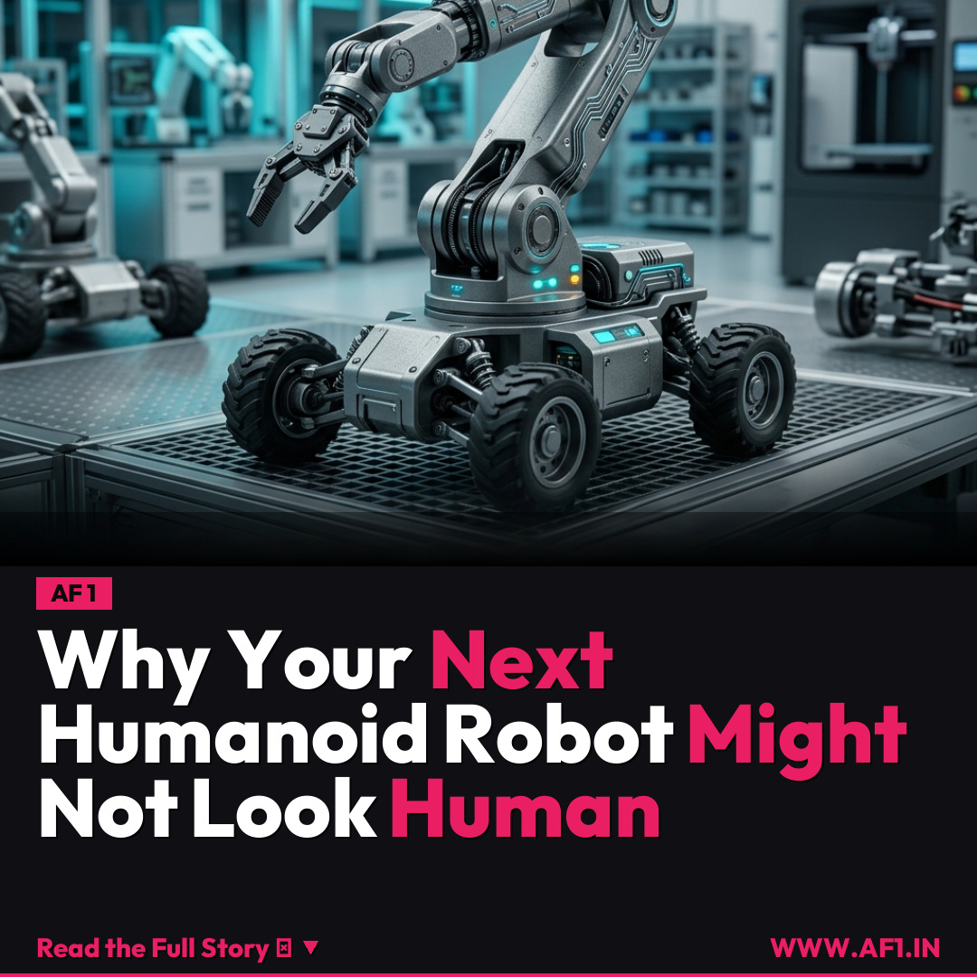 Why Your Next Humanoid Robot Might Not Look Human