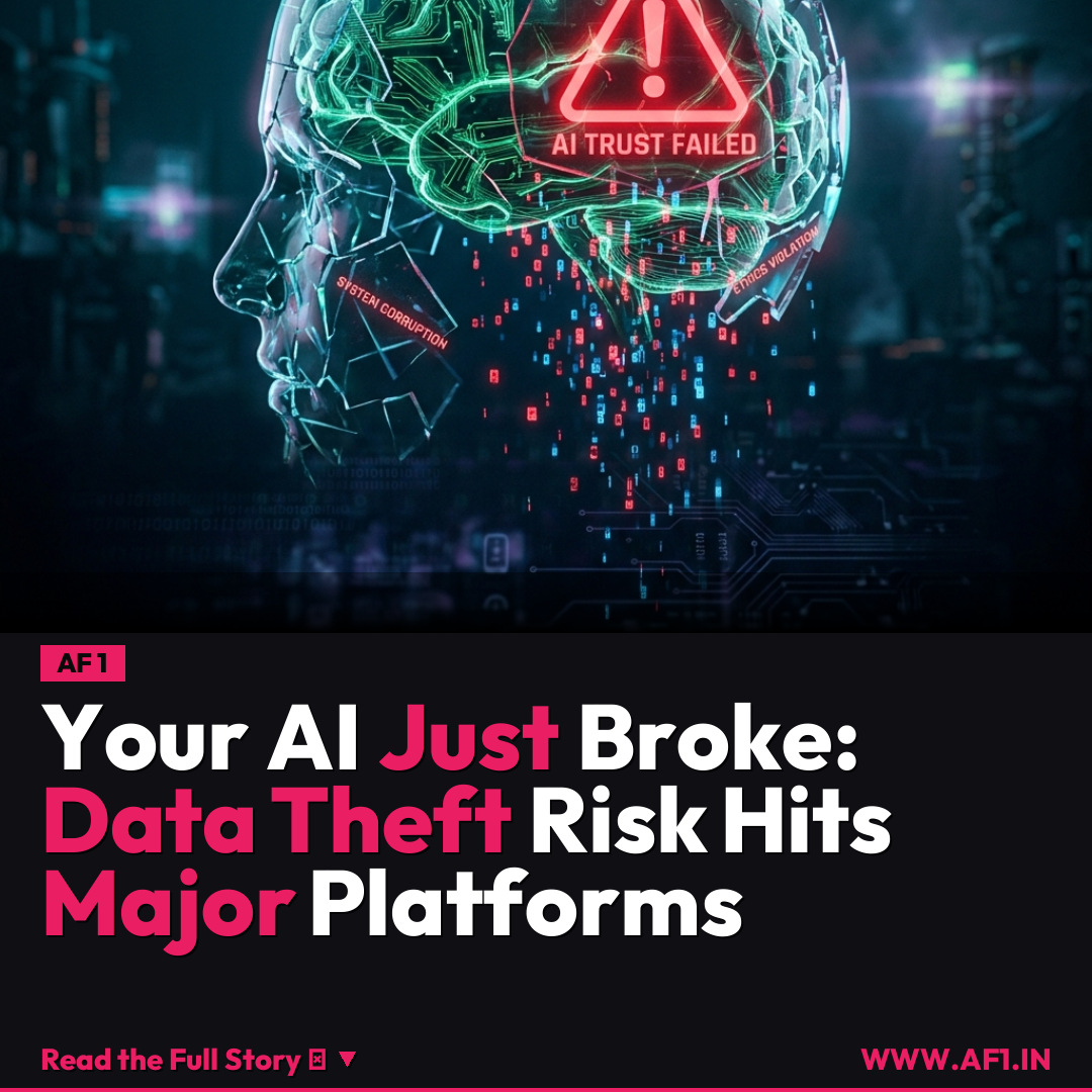 Your AI Just Broke: Data Theft Risk Hits Major Platforms