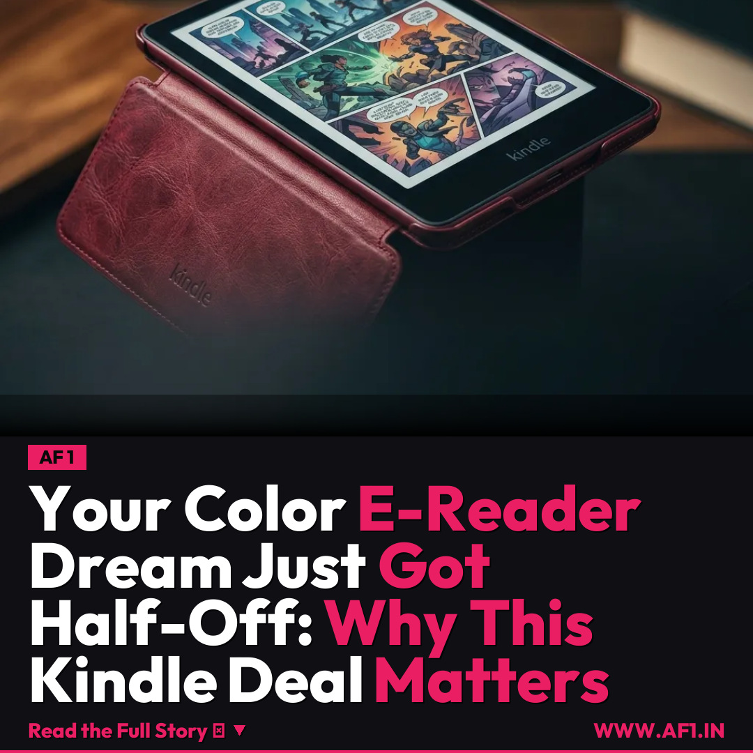 Your Color E-Reader Dream Just Got Half-Off: Why This Kindle Deal Matters