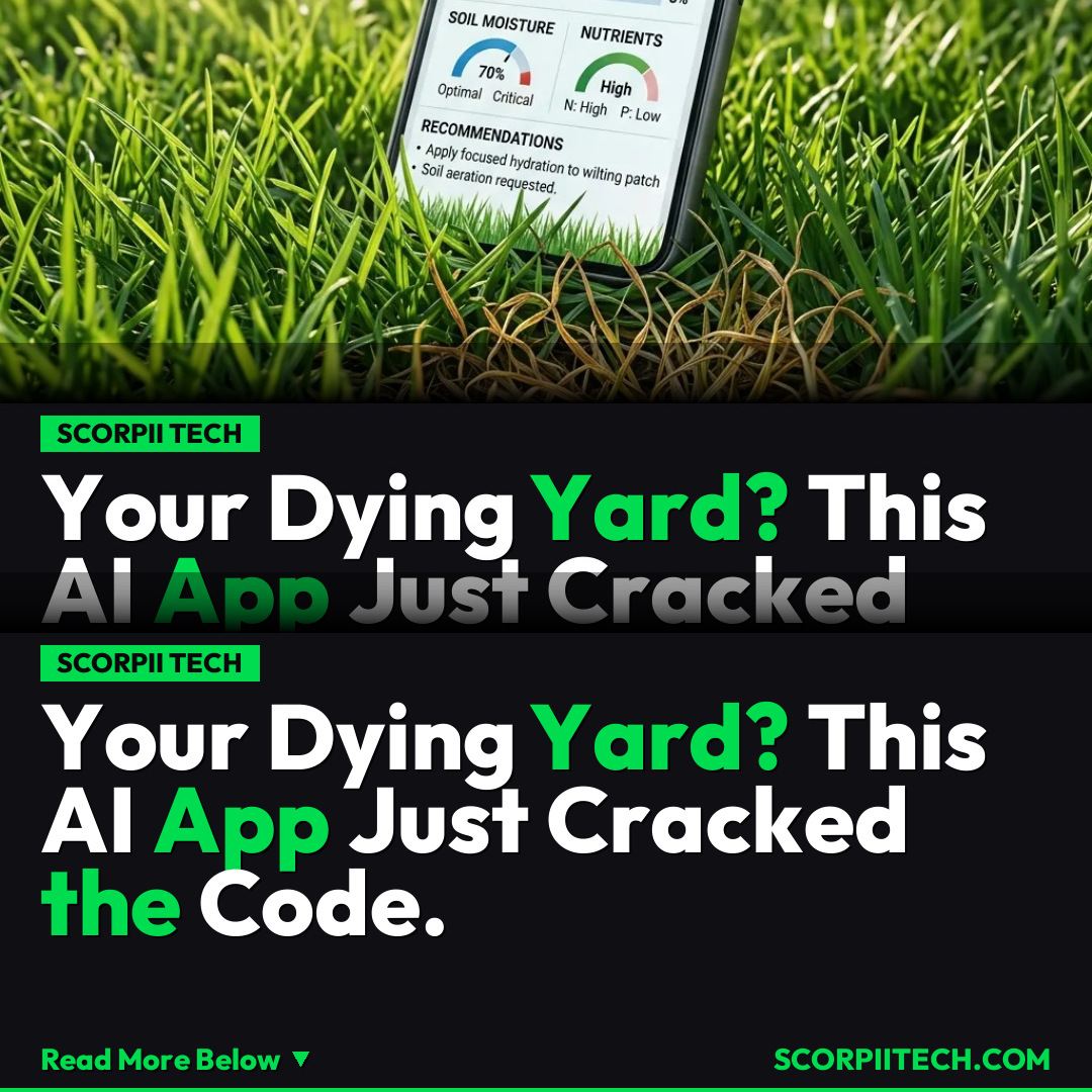 Your Dying Yard? This AI App Just Cracked the Code.