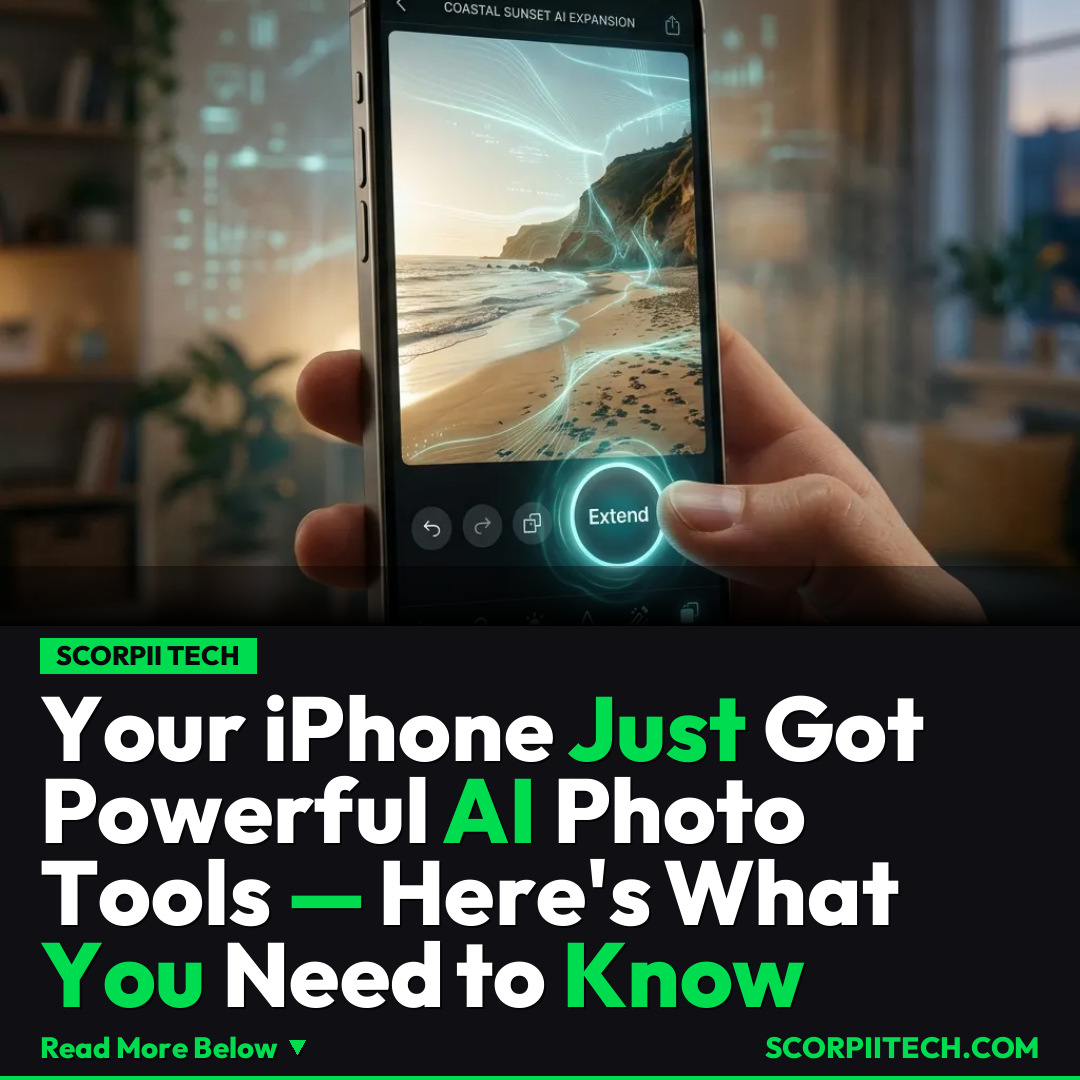 Your iPhone Just Got Powerful AI Photo Tools — Here's What You Need to Know