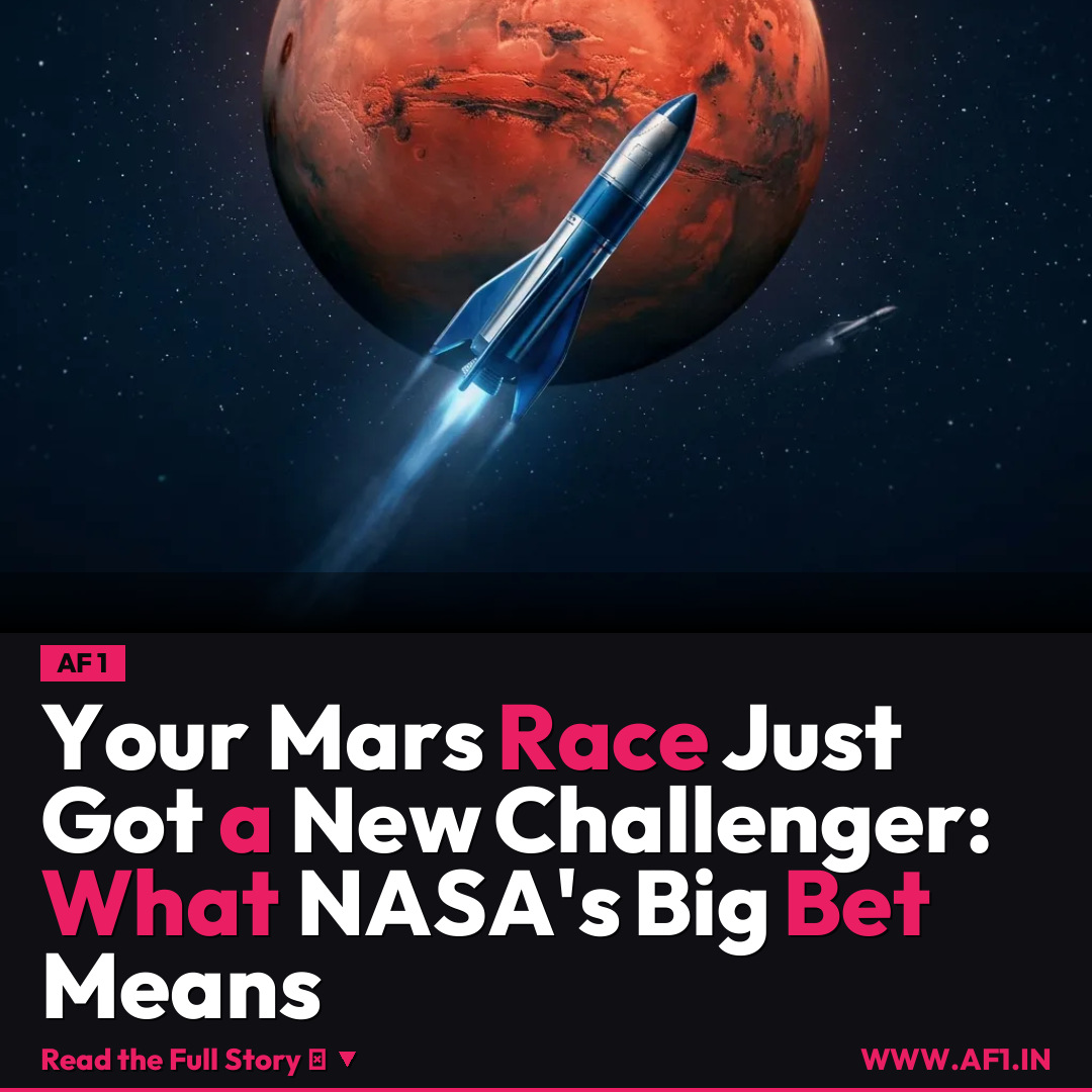 Your Mars Race Just Got a New Challenger: What NASA's Big Bet Means