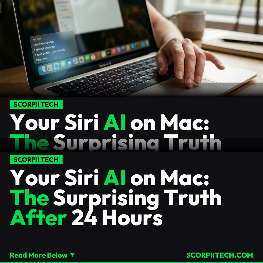 Your Siri AI on Mac: The Surprising Truth After 24 Hours
