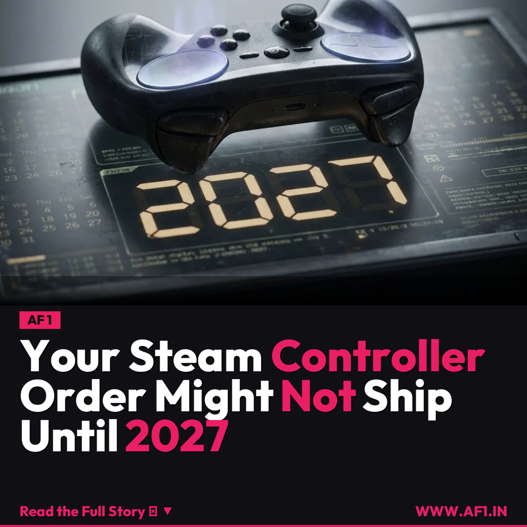 Your Steam Controller Order Might Not Ship Until 2027