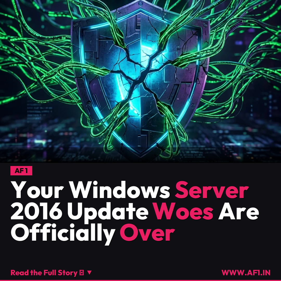 Your Windows Server 2016 Update Woes Are Officially Over
